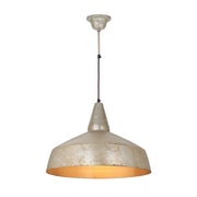Lampada a sospensione Harlow 125 in ferro dorato