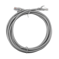 CAVO LAN UTP PLUG RJ45/RJ45  3 M GRIGIO- 1,0 pz
