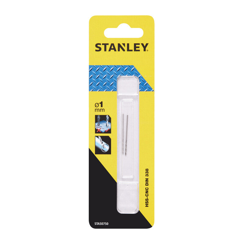 PIRANHA STANLEY STA50750  (X50750) PUNTA CROWN 1 MM 2 PZ- STANLEY- 1,0 confezione