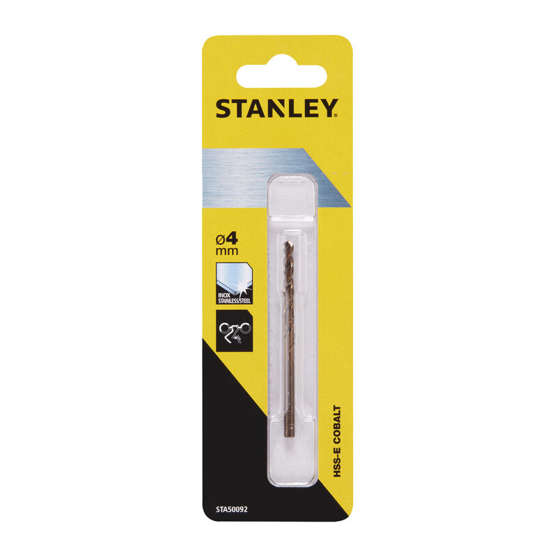 PIRANHA STANLEY STA50092 (X50092) PUNTA AL COBALTO 4 MM- STANLEY- 1,0 pz