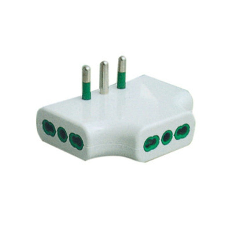 FME 82.220 ADATTATORE 16A 2P+T 3 PRESE 2P+T BIPAS- FANTON- 1,0 pz