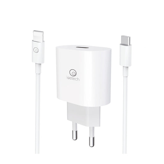 CARICATORE SUPER RAPIDO C/CAVO DA USB-C A LIGHTING 120 CM- 1,0 pz