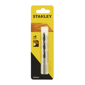 PIRANHA STANLEY STA52016 (X52016) PUNTA ELICOIDALE 6 MM- STANLEY- 1,0 pz