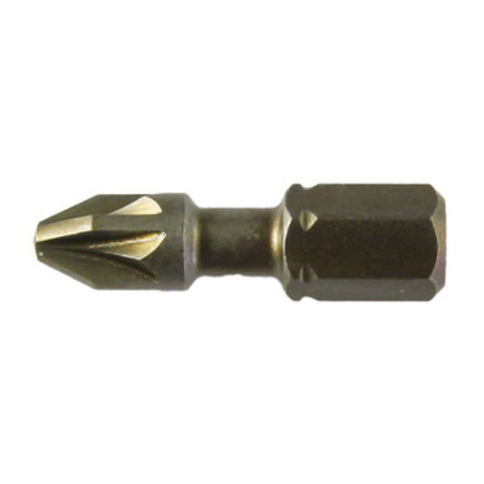 LTI INSERTO POZIDRIV 25 MM COPPIE ELEVATE PZ1- 10,0 pz