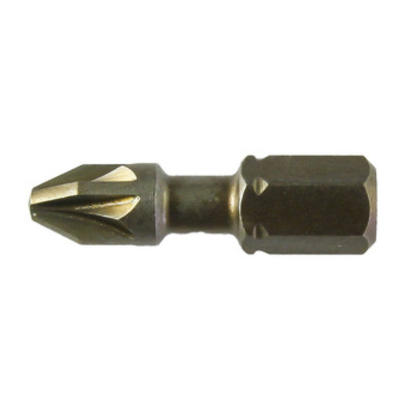 LTI INSERTO POZIDRIV 25 MM COPPIE ELEVATE PZ2- 10,0 pz