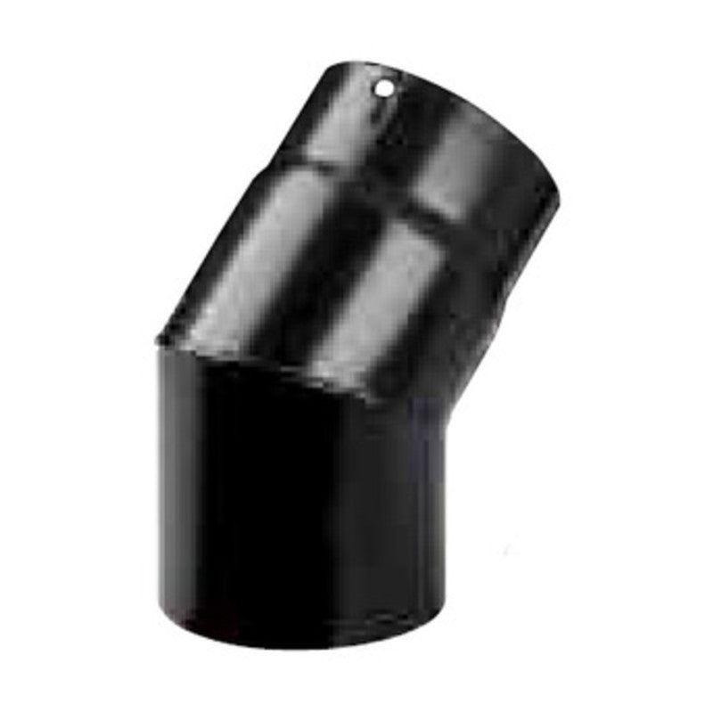 GOMITO PLUS PORCELLANATO 45 D 12 CM NERO OPACO- 1,0 pz