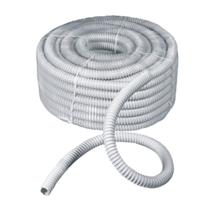 GUAINA SPIRALATA FLESSIBILE D 20 MM GRIGIO- ELETTROCANALI- 30,0 metri