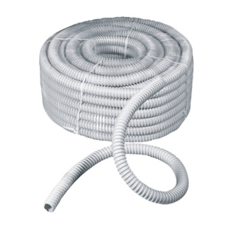 GUAINA SPIRALATA FLESSIBILE D 25 MM GRIGIO- ELETTROCANALI- 30,0 metri