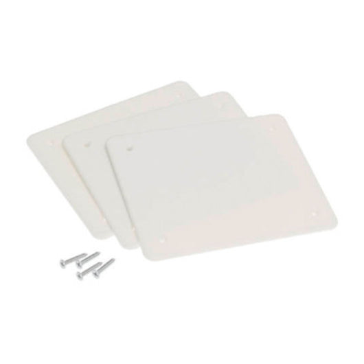 COPERCHIO P/CASSETTA INCASSO  92X 92 MM- ELETTROCANALI- 10,0 pz