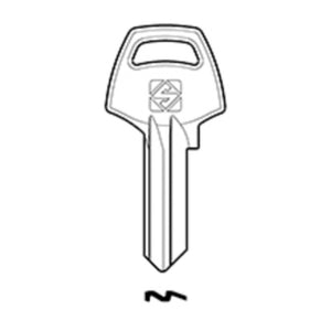 CHIAVI SILCA PROFILO CB3 OLC             GR.2- 20,0 pz