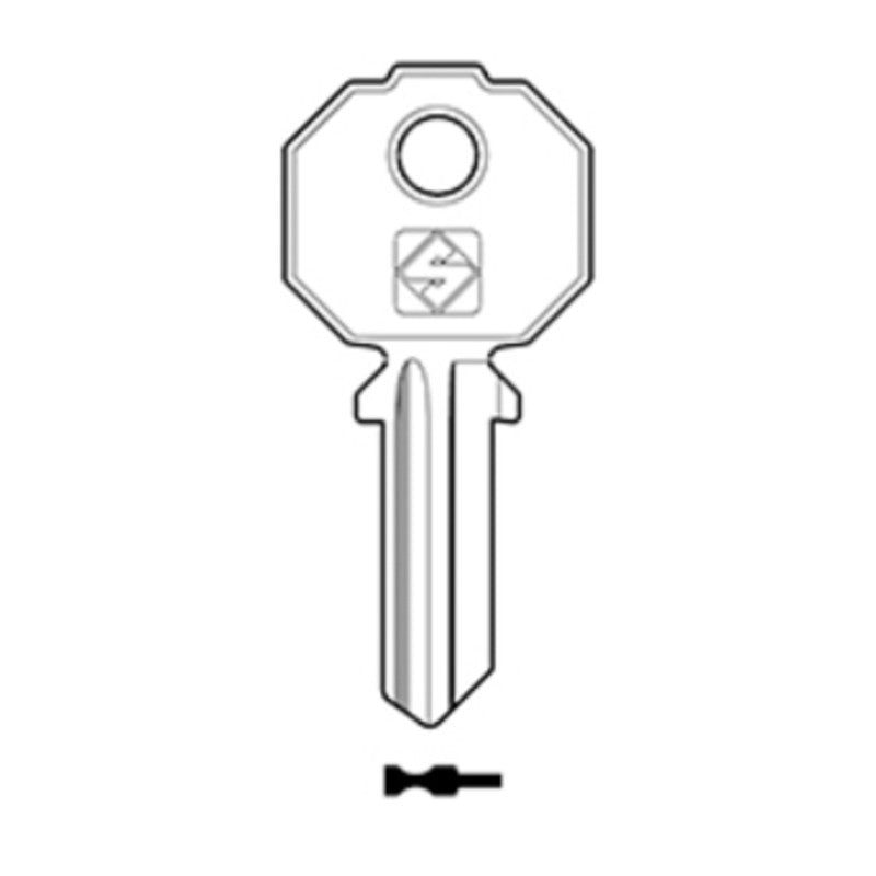 CHIAVI SILCA PROFILO PF2 ASC             GR.2- 100,0 pz