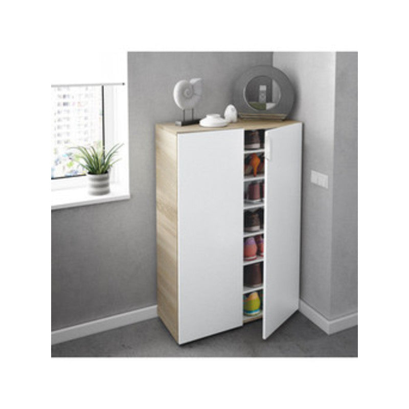 KIT SCARPIERA 2 ANTE + 6 RIPIANI MAXI 72X36X103 ROV. BIAN- 1,0 pz