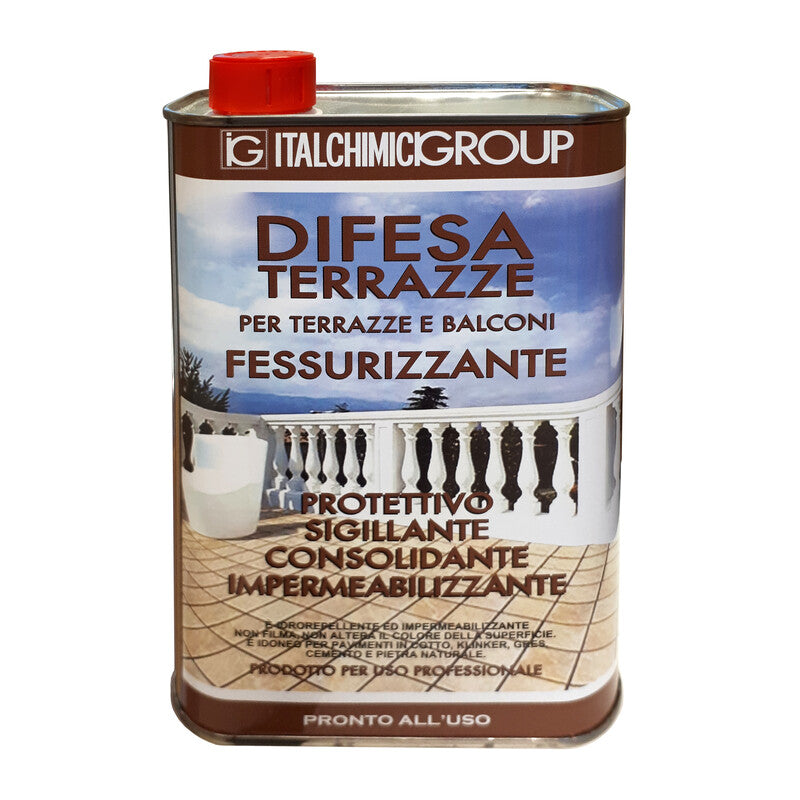 IMPERMEABILIZZANTE DIFESA TERRAZZE  1 L- ITALCHIMICI- 1,0 pz