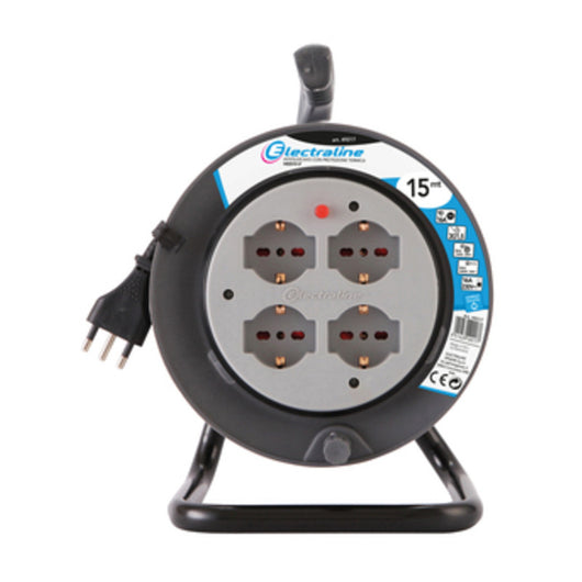 AVVOLGICAVO 15 M SEZ 3X1,5 4BIP SCH+PROT 49217- ELECTRALINE 3PMARK- 1,0 pz