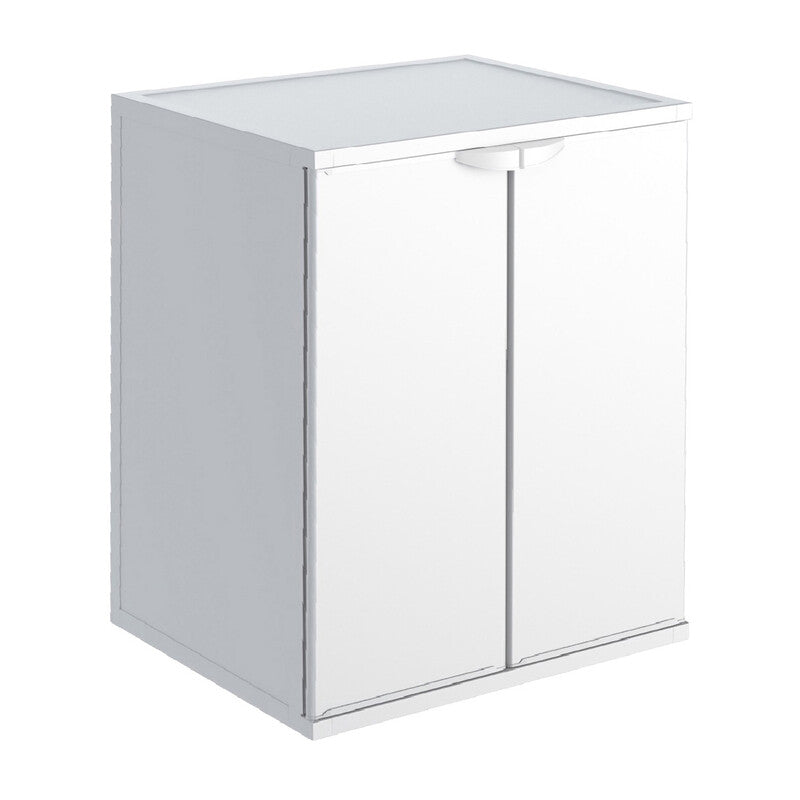 KIT COPRILAVATRICE RESINA CM.64X68X88H B.CO- 1,0 pz