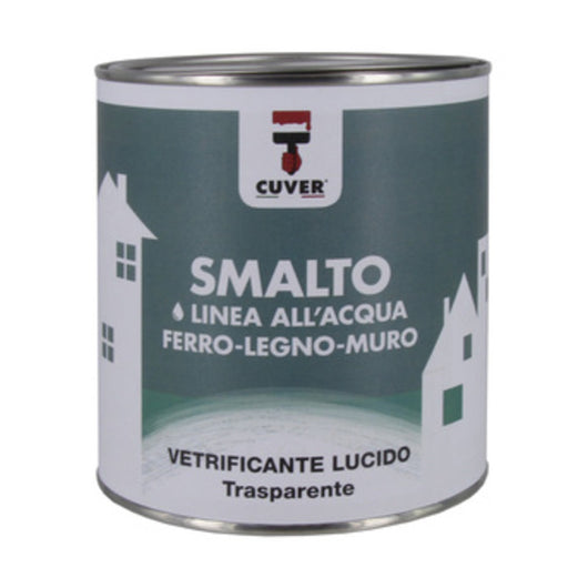 SMALTO ALLACQUA VETRIFICANTE CUVER TRASP LUC 750 ML- COLORIFICIO I.CO.RI.P.- 1,0 pz