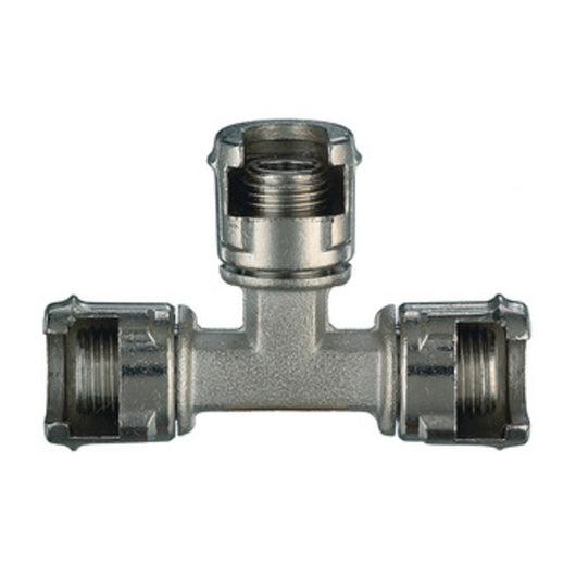 ANI 12/B RACCORDO DI GIUNZIONE A T ATTACCO 1/4- ANI.OFFICINE MECCANICHE- 1,0 pz