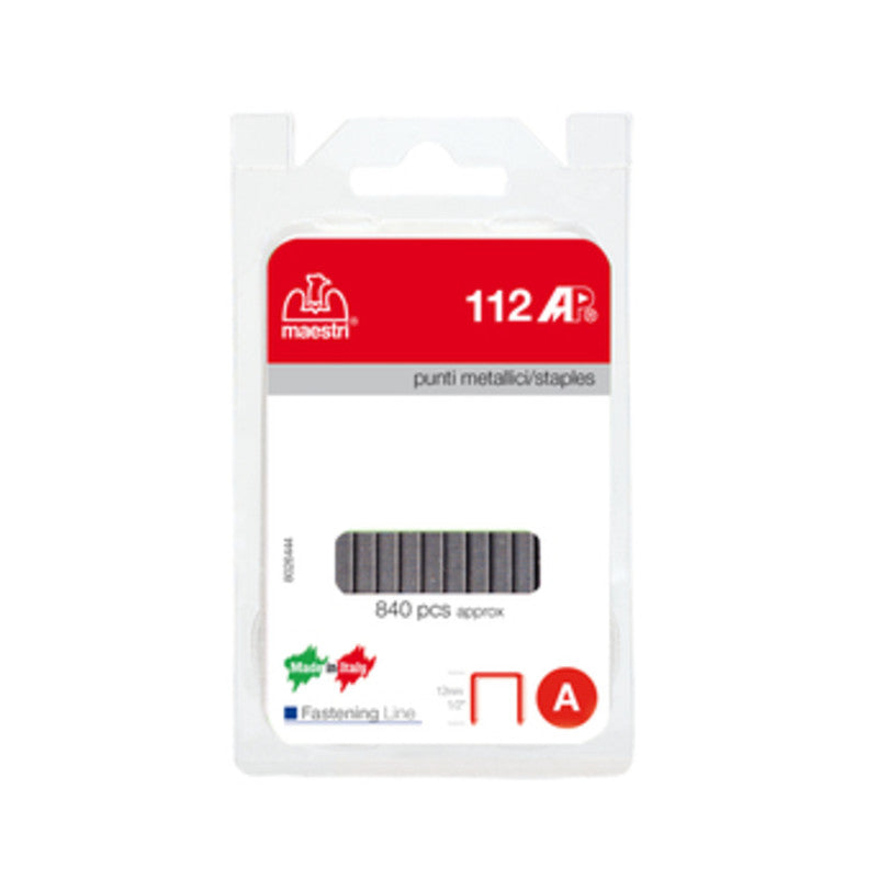 MAESTRI BLISTER PUNTI SPILLATRICE ART. 112 AP   840 PZ- MAESTRI- 1,0 confezione