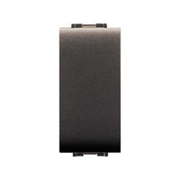 LIFE 4021 PULSANTE UNIPOLARE GENERICO GRIGIO ANTR- ELETTROCANALI- 12,0 pz