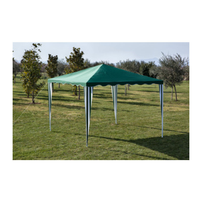 C GAZEBO IN ACCIAIO E POLIESTERE 200X200 CM VERDE- I GIARDINI DEL RE- 1,0 pz