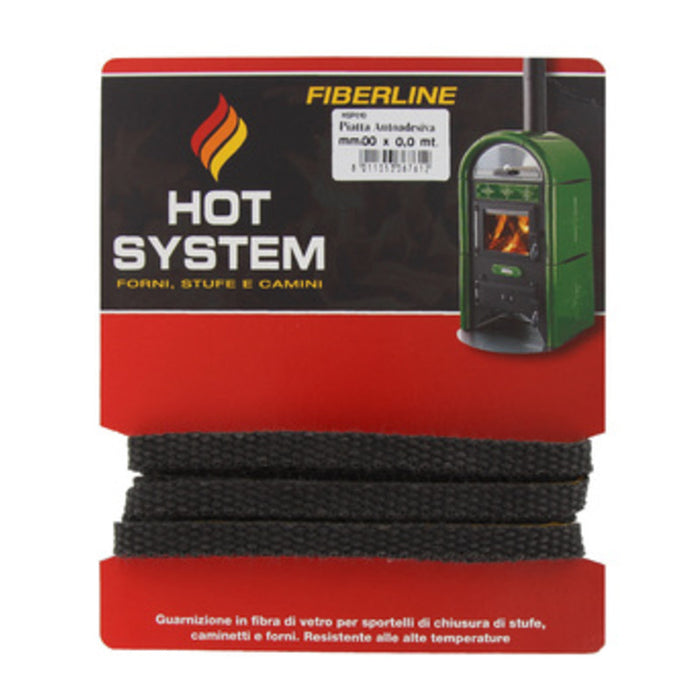 GUARNIZIONE FIBRA VETRO PIAT. ADES. 15MMX2,5M STUFA- 6,0 confezione