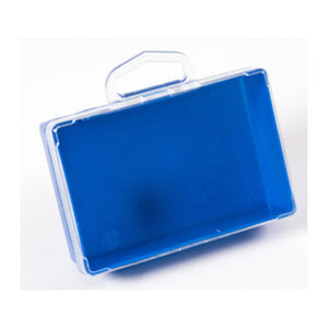 SCATOLA PLASTICA SELF SERVICE 105X70 MM AZZURRA- AXEMME- 30,0 pz