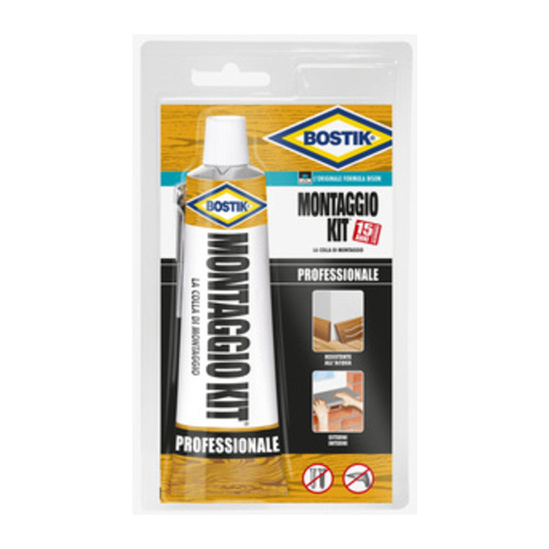 BOSTIK MONTAGGIO KIT PROFESSION 125 G TUBO- 12,0 pz