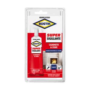 BOSTIK MASTICE CAMINETTI E STUFE 100 G BLISTER- 1,0 pz