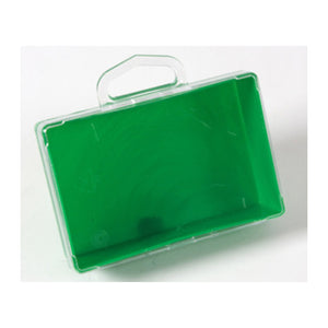 SCATOLA PLASTICA SELF SERVICE 105X70 MM VERDE- AXEMME- 40,0 pz