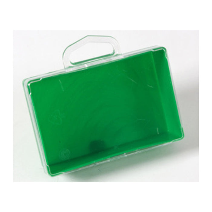 SCATOLA PLASTICA SELF SERVICE 105X70 MM VERDE- AXEMME- 40,0 pz