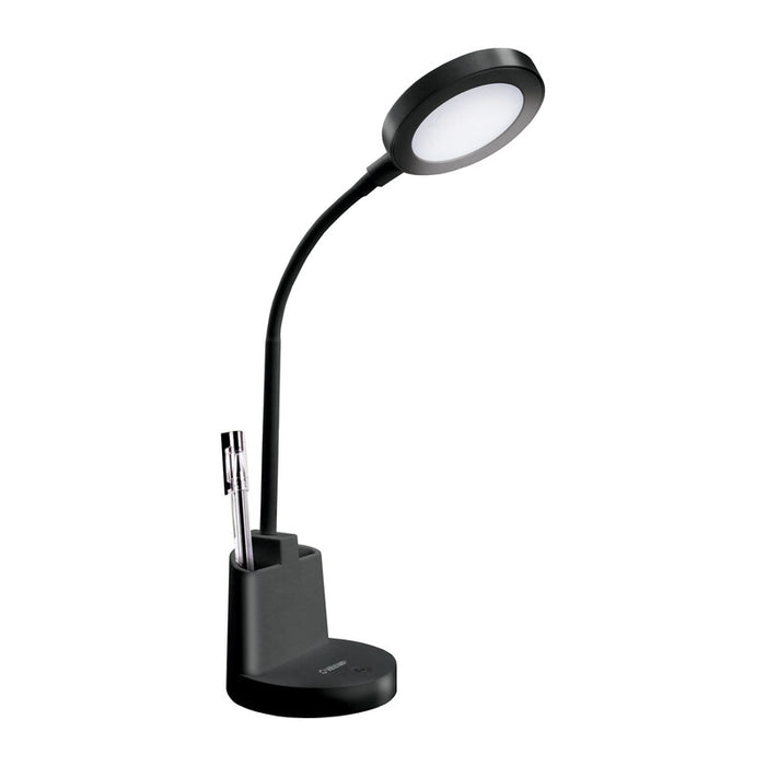 LAMPADA DA SCRITTOIO LED 7W SWAN2 NERO- 1,0 pz