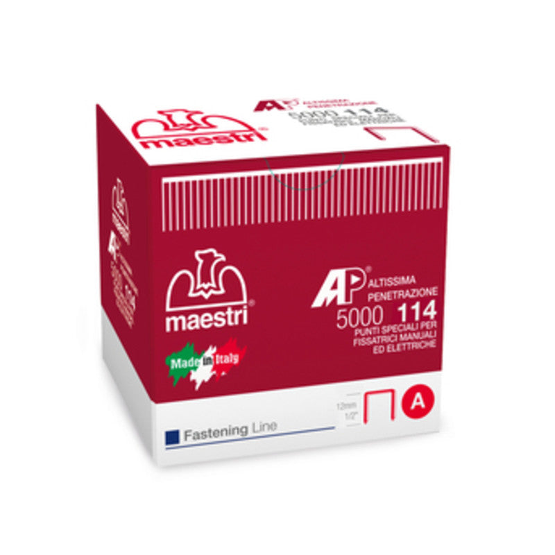 MAESTRI PUNTI SPILLATRICE ART. 114 AP DA 5000 PZ- MAESTRI- 1,0 pz