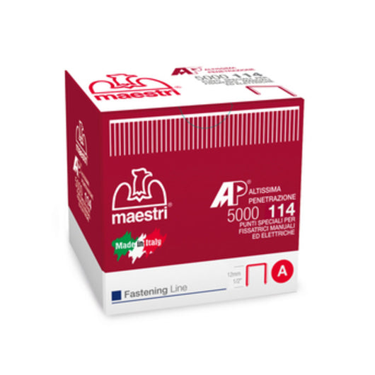 MAESTRI PUNTI SPILLATRICE ART. 114 AP DA 5000 PZ- MAESTRI- 1,0 pz