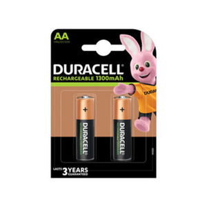 DURACELL BATT RICAR 1300 MAH STILO 2 PZ  HR6- DURACELL- 20,0 pz