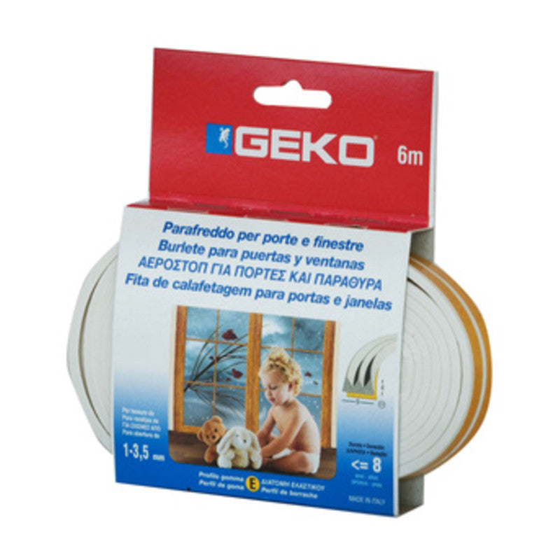 PARAFREDDO IN GOMMA 6 M BIANCO- 50,0 rotoli