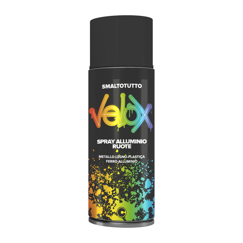 VELOX SPRAY PROTETTIVO ALLUMINIO RUOTE N.126- ITAL G.E.T.E.- 6,0 pz