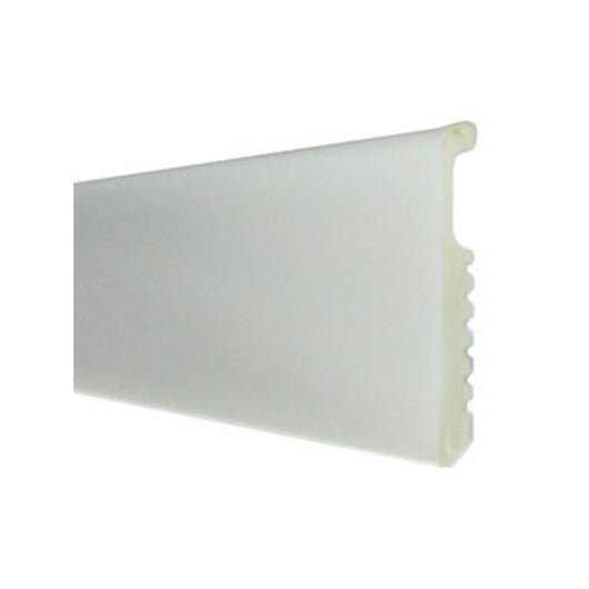 BATTISCOPA 75X8 POLISTIRENE LISCIO 200 CM BIANCO- 10,0 pz