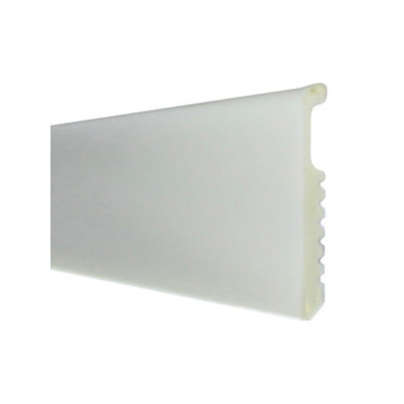 BATTISCOPA 75X8 POLISTIRENE LISCIO 200 CM BIANCO- 10,0 pz