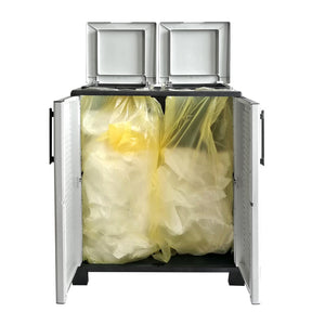 PATTUMIERA ART PLAST 2 ANTE  68X37XH90 CM- 1,0 pz