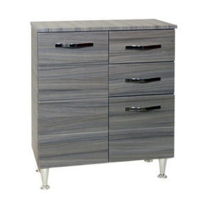 BASE ANTONELLA 2 ANTE + 2 CASSETTI 80 PALISSANDRO- 1,0 pz