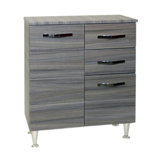 BASE ANTONELLA 2 ANTE + 2 CASSETTI 80 PALISSANDRO- 1,0 pz