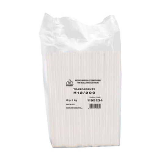 COLLA A CALDO MAESTRI P/PISTOLA D 12X200MM TRAS- 1,0 kg