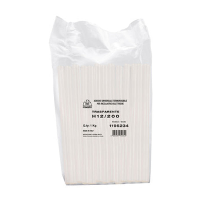 COLLA A CALDO MAESTRI P/PISTOLA D 12X200MM TRAS- 1,0 kg