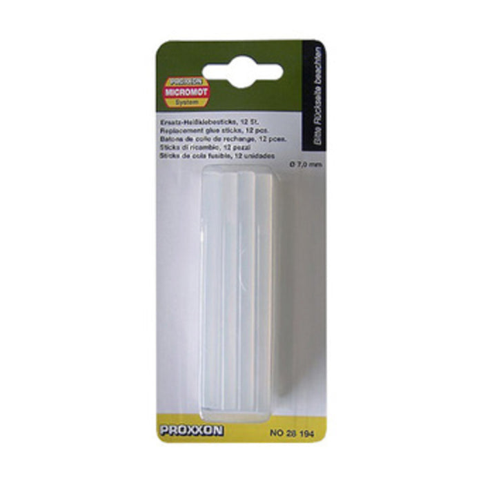 STICKS COLLA 7 MM 12 PZ PROXXON 28194- PROXXON GMBH- 1,0 confezione