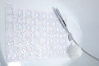 GEDY CO3675 TAPPETO VASCA VINILE CUORE 36X75 TRASP- GEDY- 1,0 pz