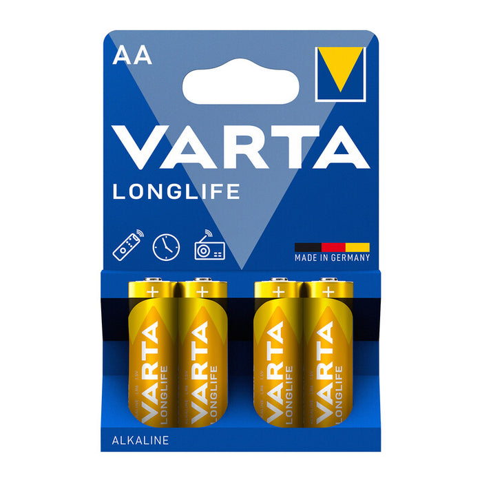 VARTA BATT LONGLIFE ALCALINA STILO BL 4 PZ *- VARTA- 20,0 blister