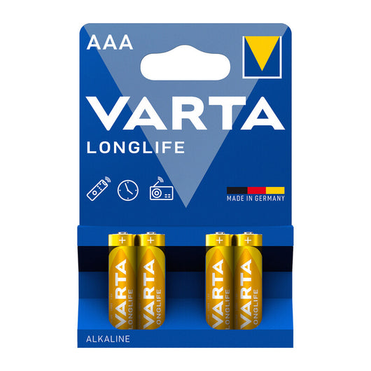 VARTA BATT LONGLIFE ALCALINA MINISTILO BL 4 PZ *- VARTA- 10,0 blister