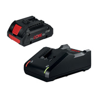 BOSCH-B SET 1 BATTERIA 18V-4.0 Ah + CARICABATTERIE- 1,0 pz