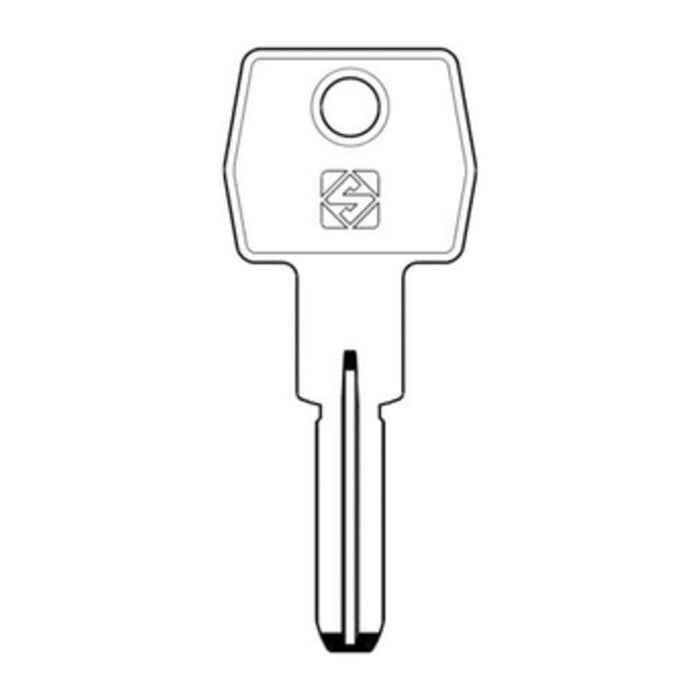 CHIAVI SILCA PUNZONATE AGB5 OLC        GR.6/1- 10,0 pz