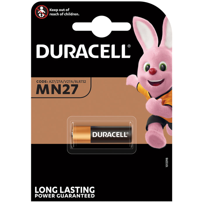 DURACELL BATT ALCALINA 12V MN27- DURACELL- 10,0 blister